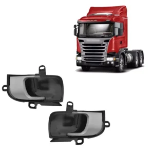 Maçaneta interna da porta scania séries P,G,R,T