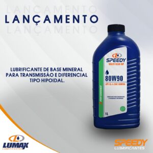 Óleo Lubrificante 80W-90 Para Transmissão 20lts - 1L