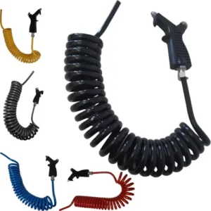 DNI8450 - Mangueira Espiral Ar Com Bico Limpeza Cabine Caminhão